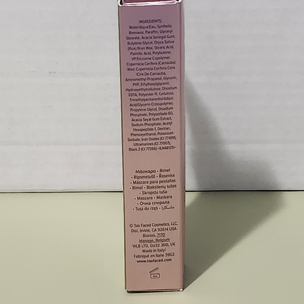 Too Faced Better Than Sex Volumizing Mascara Black .27 oz Full Size NIB - Picture 5 of 7